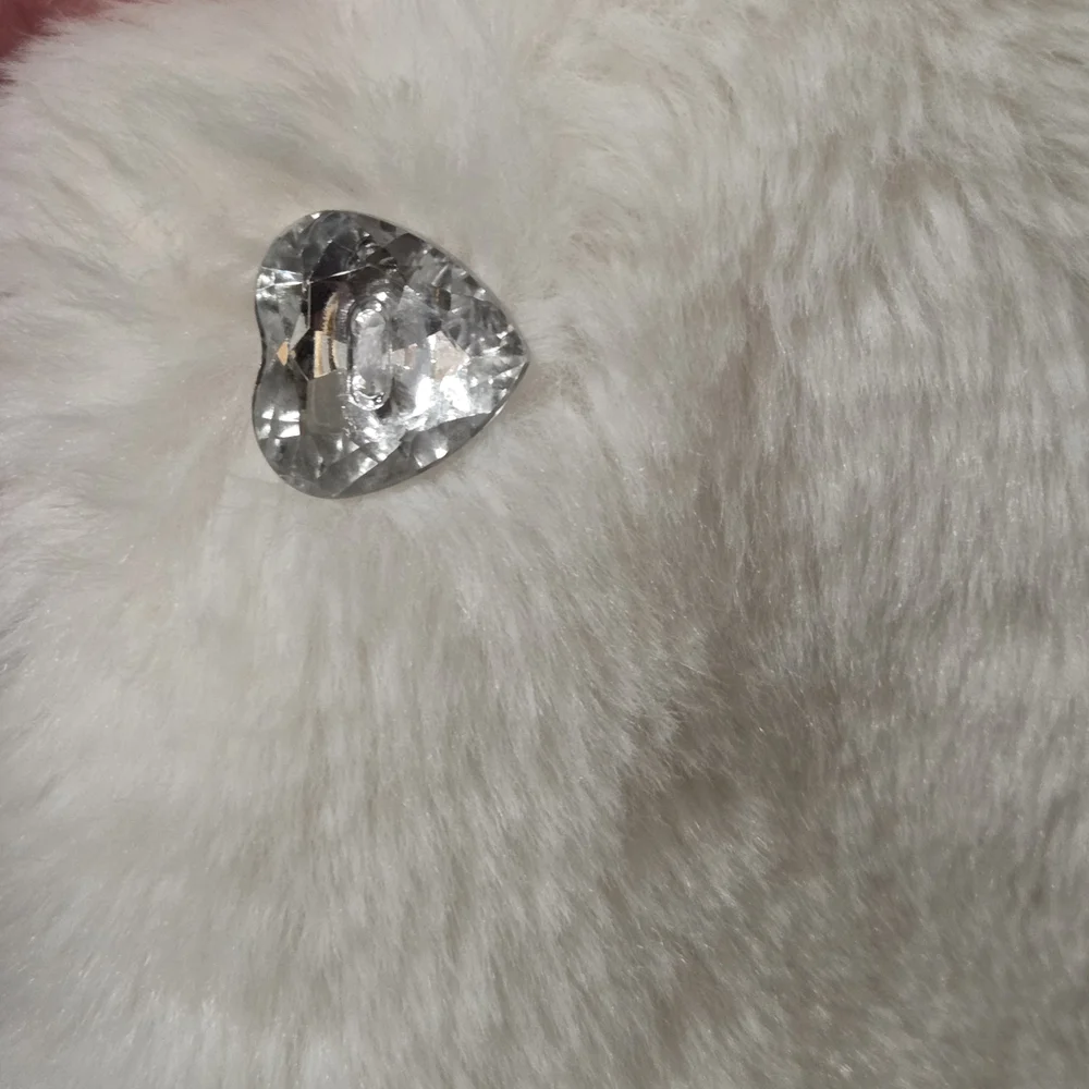 Knitworks White Faux Fur Jacket